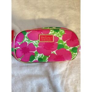 LILLY PULITZER FOR ESTEE LAUDER Tiger Lily Cosmetic Bag Travel Makeup Pouch NWOT
